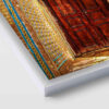 Perzische PVC Print met Frame – Teheran Stad Muurkunst