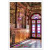 Perzische PVC Print met Frame – Golestan Paleis Muurkunst
