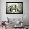Perzische PVC Print met Frame – Yadegar Muurkunst