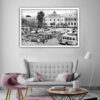 Perzische PVC Print met Frame – Oude Dagen Muurkunst