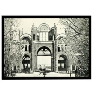 Perzische PVC Print met Frame – Yadegar Muurkunst