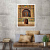 Perzische PVC Print met Frame – Safa Muurkunst