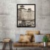 Perzische PVC Print met Frame – Glory Muurkunst