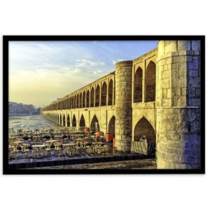 Perzische Wandkunst – Si-o-se-pol Brug Backlit PVC Print