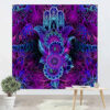 Islamitisch Abstract Hamsa Wandtapijt