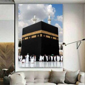 Islamitisch Heilig Kaaba Wandtapijt