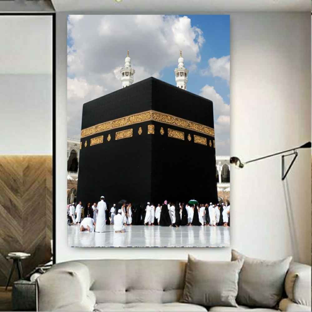 Islamitisch Heilig Kaaba Wandtapijt