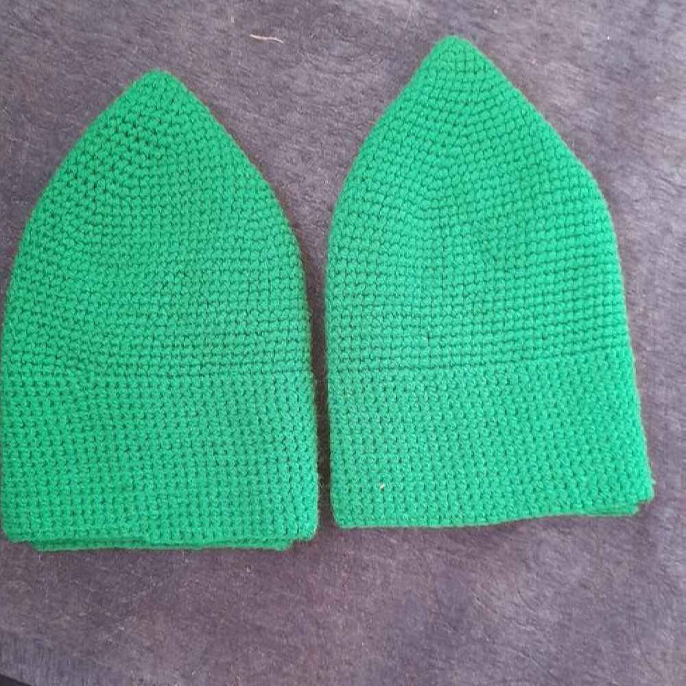 Groene Turkse Kufi Taqiyah – Traditionele Islamitische Katoenen Muts