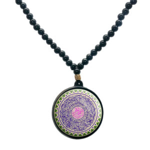 Islamitische Gebedskralen Ketting met Ronde Azim Hanger