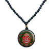 Islamitische Gebedskralen Ketting met Ronde Fatimah Hanger