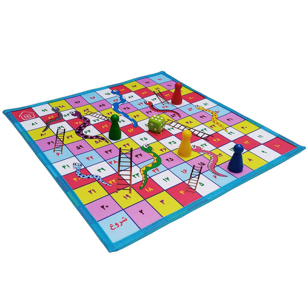 Mensch ärgere Dich nicht (Ludo) & Slangen en Ladders Spelset
