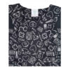 Zwarte Medische Top & Muts Set voor Mannen