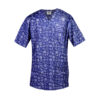 Blauwe Medische Top & Muts Set voor Mannen