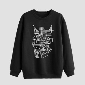 Heren Crew Neck Sweatshirt Model Nima