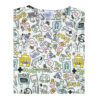 Medisch Uniform voor Mannen – Top & Muts (Wit)