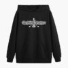 Heren Perzisch Stijl Zwarte Hoodie Model Cyrus