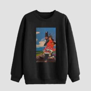 Heren Perzisch Stijl Sweatshirt Zwart Model Farhad