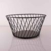 Metalen Draad Fruitmand – Model Atena Zwart
