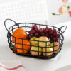 Metalen Draad Fruitmand – Model Beyzi Zwart