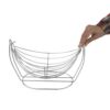 Metalen Draad Fruitmand – Model Paradise Zilver