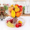Metalen Draad Fruitmand – Model Yasna Zwart