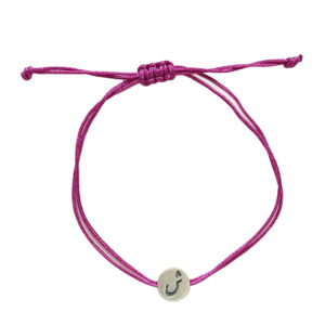 Minimalistische Perzische Draad Zilveren Armband – Kalligrafie