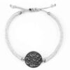 Minimalistische Perzische Draad Zilveren Armband – Qajar Coin