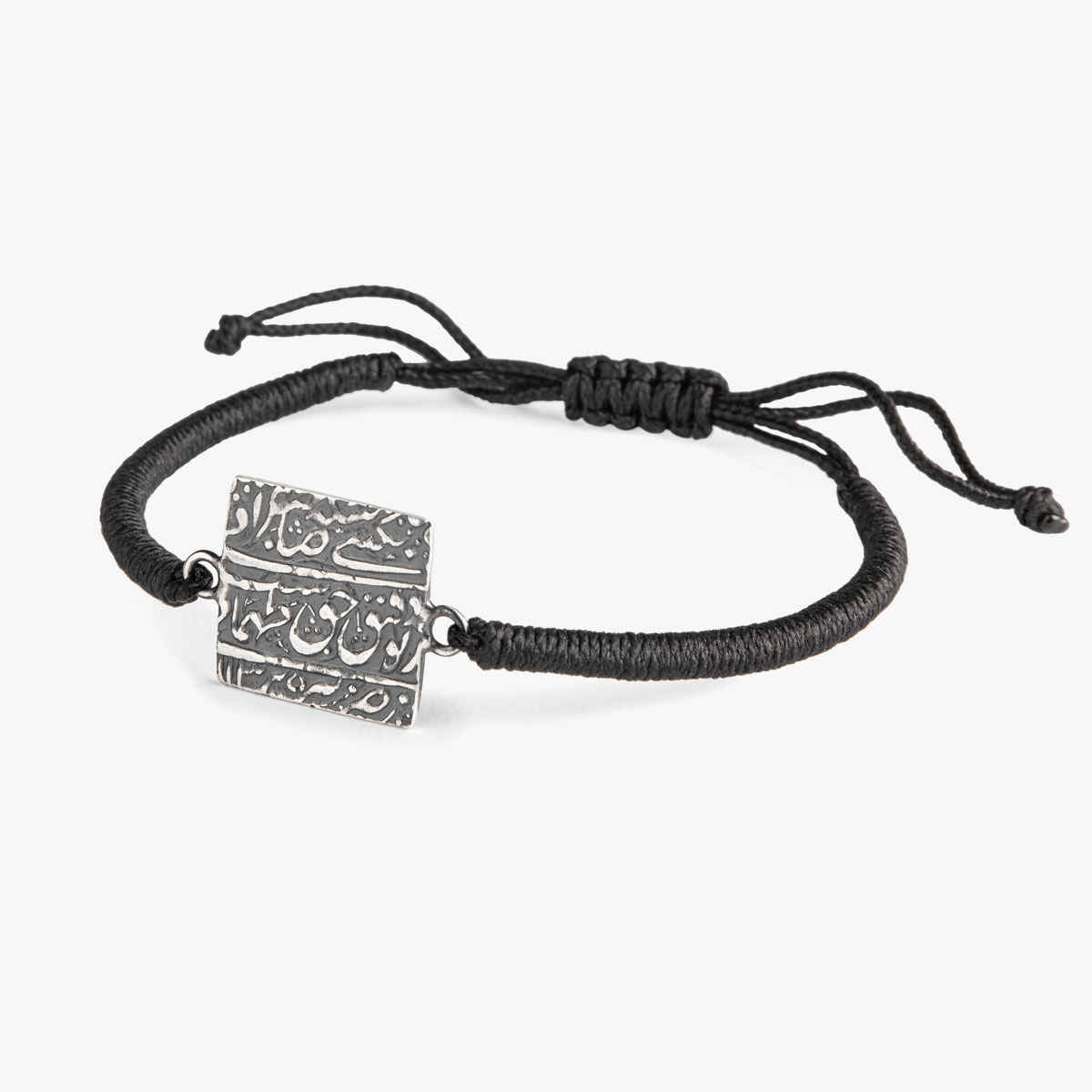 Minimalistische Perzische Draad Zilveren Armband – Saheb Gharan