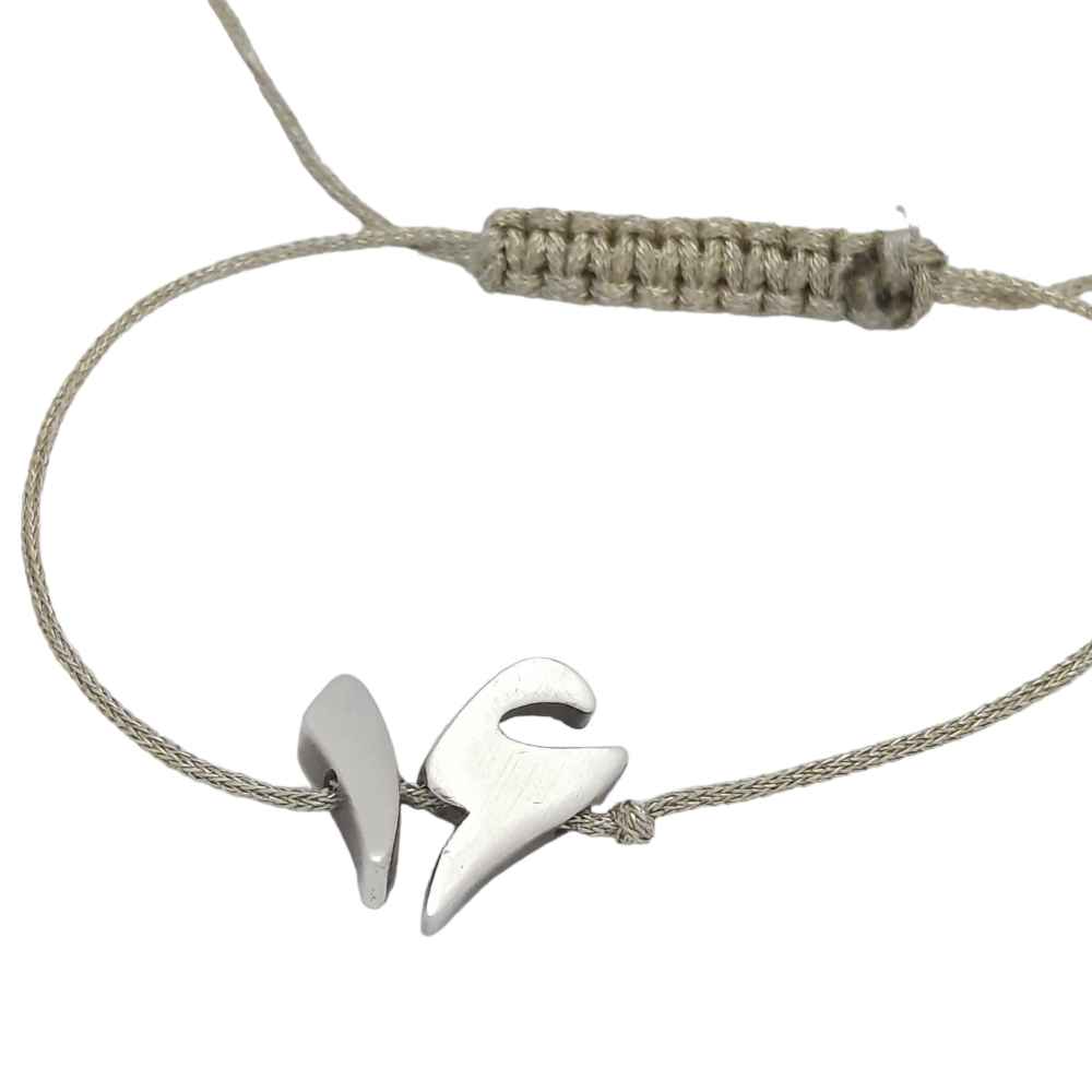 Minimalistische Perzische Draad Zilveren Armband – Sixteen