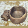 Handgesneden Houten Kuksa Mok Buffalo – Rustieke Beker