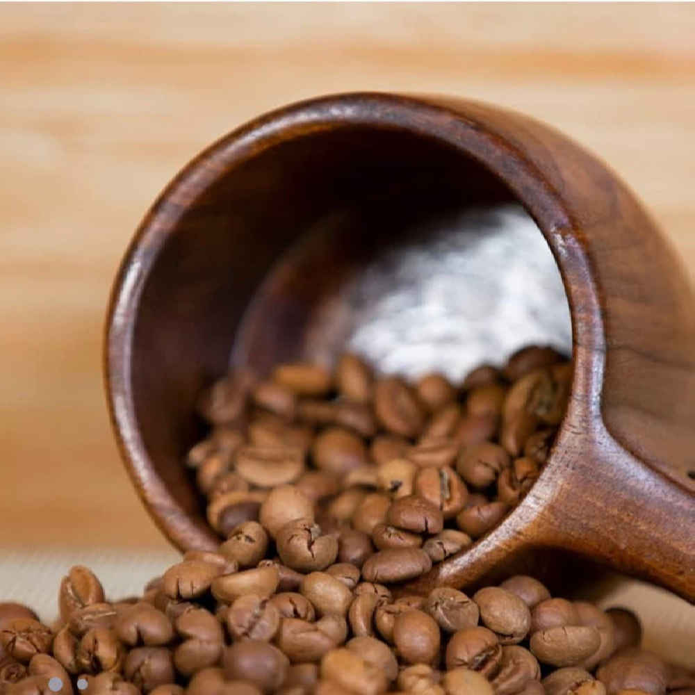 Houten Kuksa Mok Vis – Handgesneden Rustieke Kampeerbeker