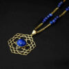 Perzische messing ketting artistiek model Kahkeshan