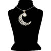 Perzische Zilveren Ketting – Minimalistische Kalligrafie, Maman