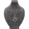 Perzische Zilveren Ketting – Minimalistische Kalligrafie, Mother