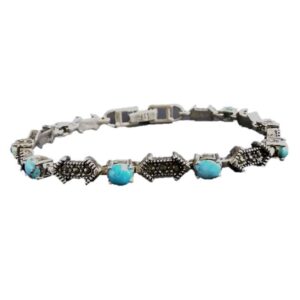 Zilveren Armband met Turkoois – Model Ladan