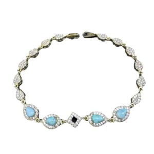 Zilveren Armband met Turkoois – Model Mana