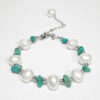Zilveren Armband met Turkoois – Model Disorganized