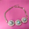 Zilveren Armband met Turkoois – Model Tina