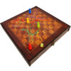 Klassiek 4-in-1 Multi-Game Bord – Houten Strategie