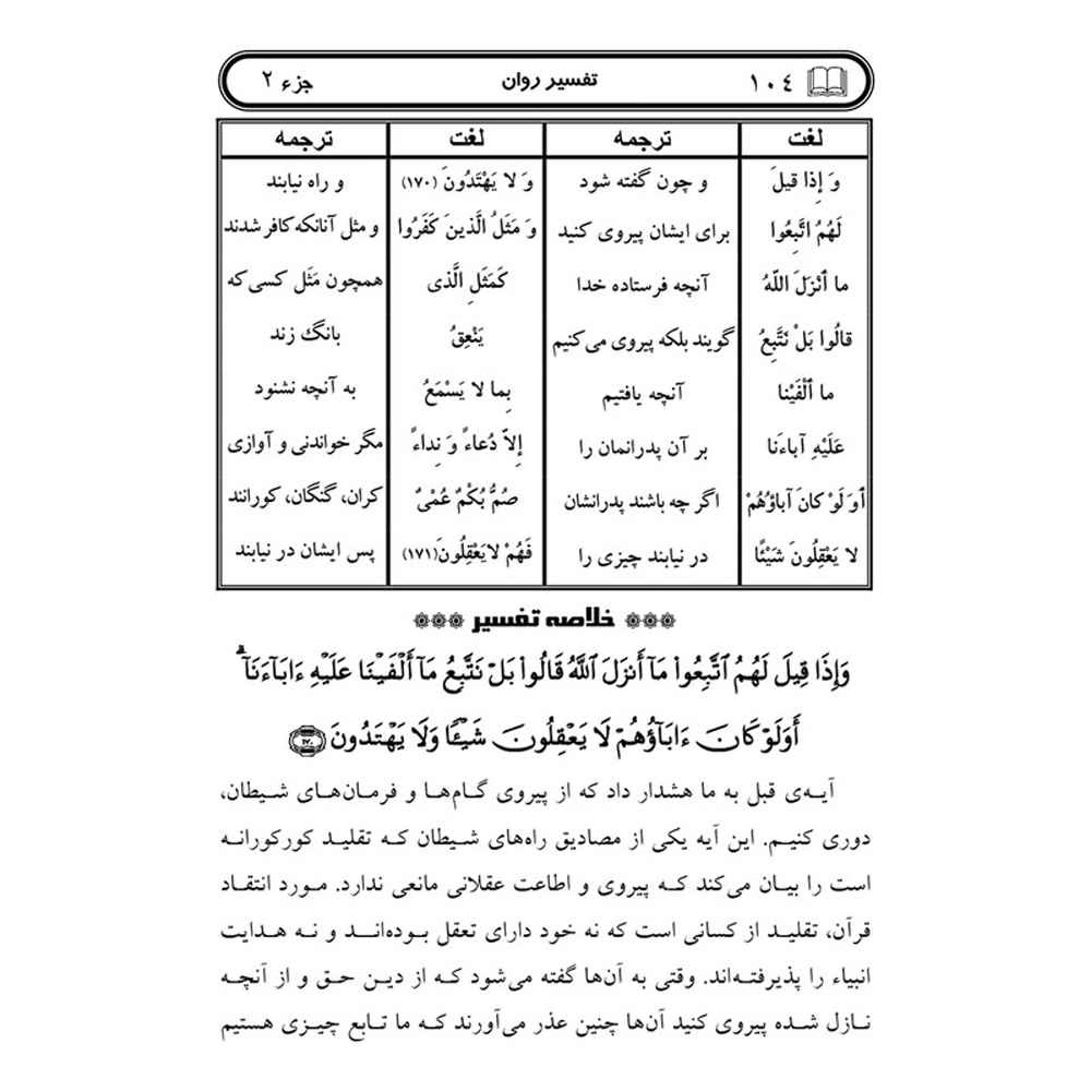 Tafsire Ravan-e Qoran Boek Vol. 2 – Sediqeh Sahebkar Khorasani