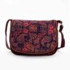 Boheemse Crossbody Schoudertas met Perzisch Geïnspireerd Paisley Patroon