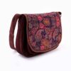 Boheemse Crossbody Schoudertas met Perzisch Geïnspireerd Paisley Patroon