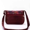 Boheemse Crossbody Schoudertas met Perzisch Geïnspireerd Paisley Patroon