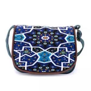 Boheemse Crossbody Schoudertas met Perzisch Geïnspireerd Patroon