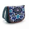 Boheemse Crossbody Schoudertas met Perzisch Geïnspireerd Patroon