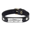 Perzische Leren Armband voor Mannen en Vrouwen – Zwart Sheikh