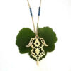 Messing Ketting met Minimalistisch Perzisch Geïnspireerd Thema Baran