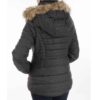 Dames Pufferjas met Lange Mouwen, Rits en Capuchon – Model Nazila