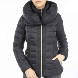 Modieuze Zwarte Dames Pufferjas – Model Siara