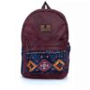 Perzische Etnische Rugzak – Model Maroon Bordeaux
